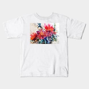 #floralexpression watercolor28 Kids T-Shirt